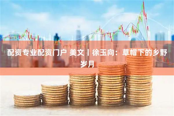 配资专业配资门户 美文丨徐玉向：草帽下的乡野岁月